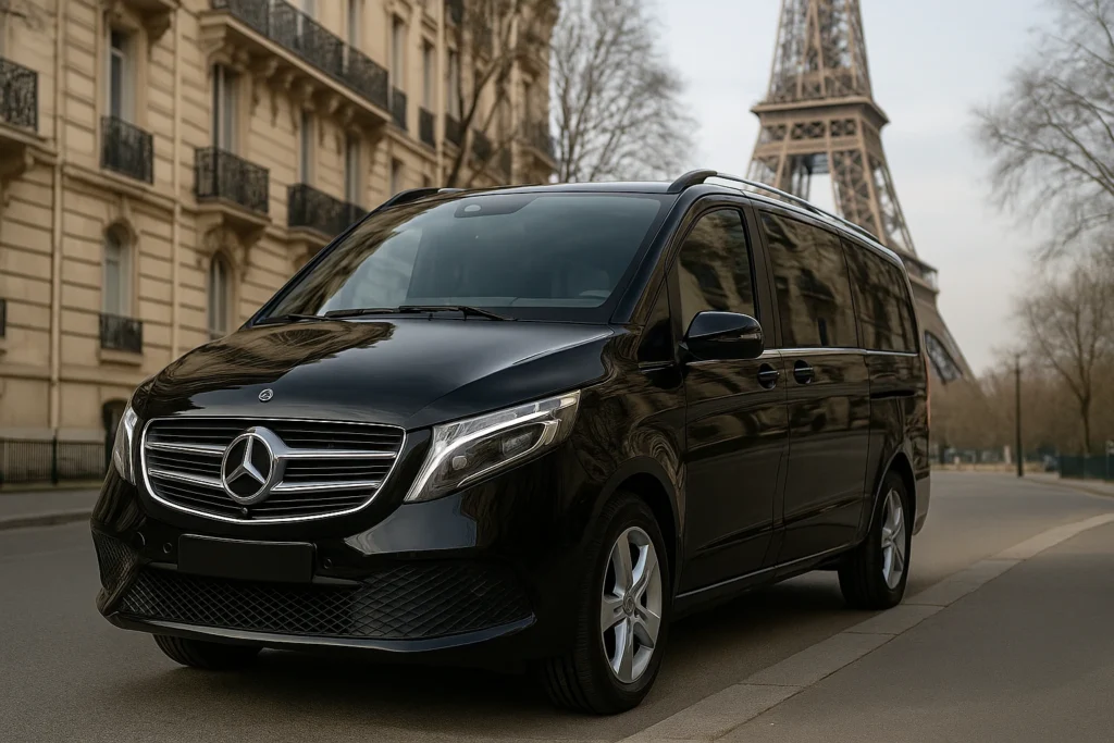 Mercedes Class V dans Paris