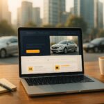 création d'un site internet pas cher pour chauffeur VTC grâce à un freelance lowcost sur la plateforme fiverr.com