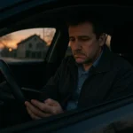 un chauffeur uber vtc triste de voir son tarif de nuit aussi bas