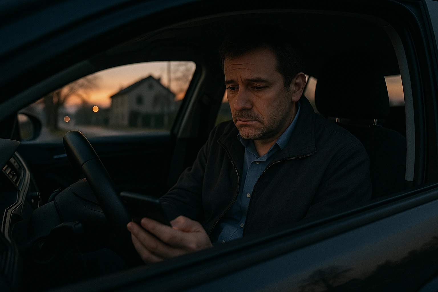 un chauffeur uber vtc triste de voir son tarif de nuit aussi bas