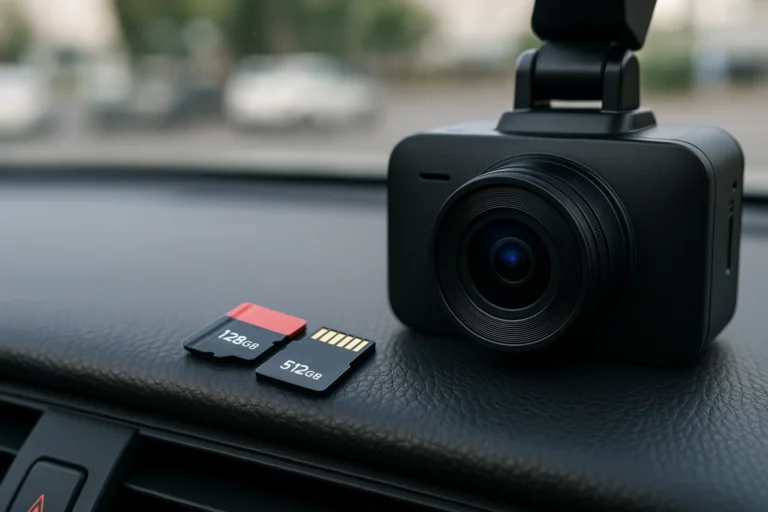 cartes mémoires dashcam