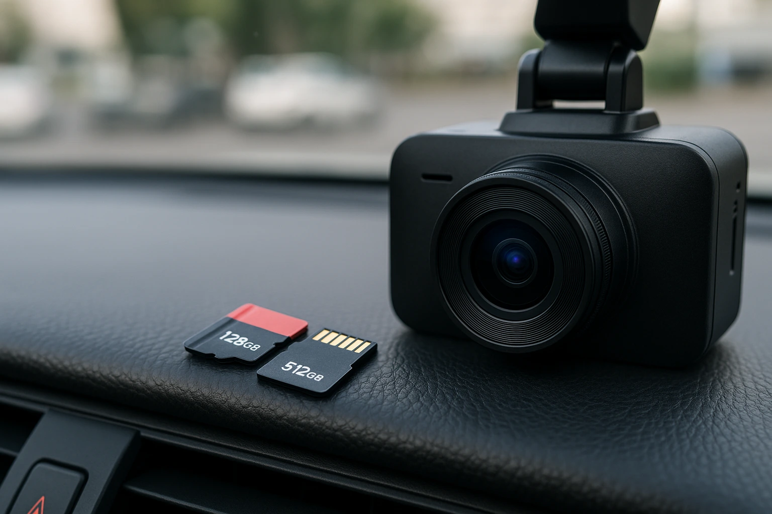 cartes mémoires dashcam