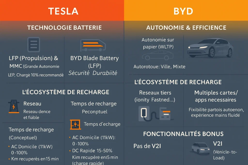 Autonomie et recharge