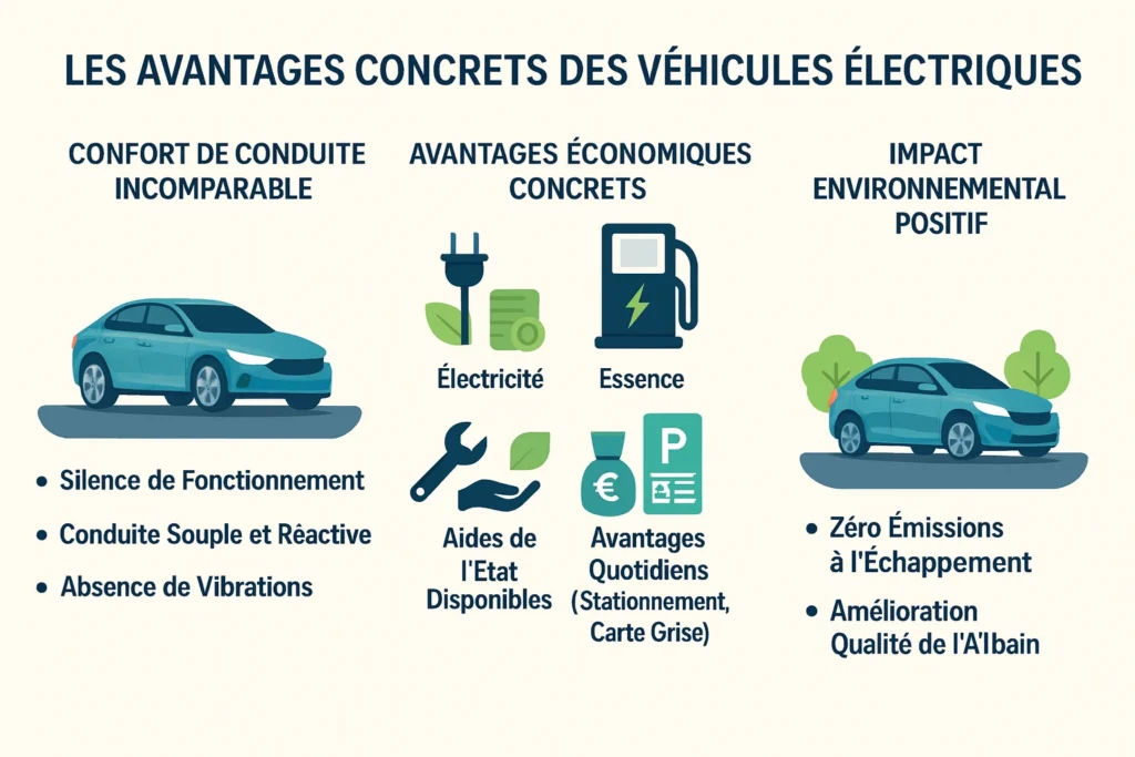avantages voitures électriques