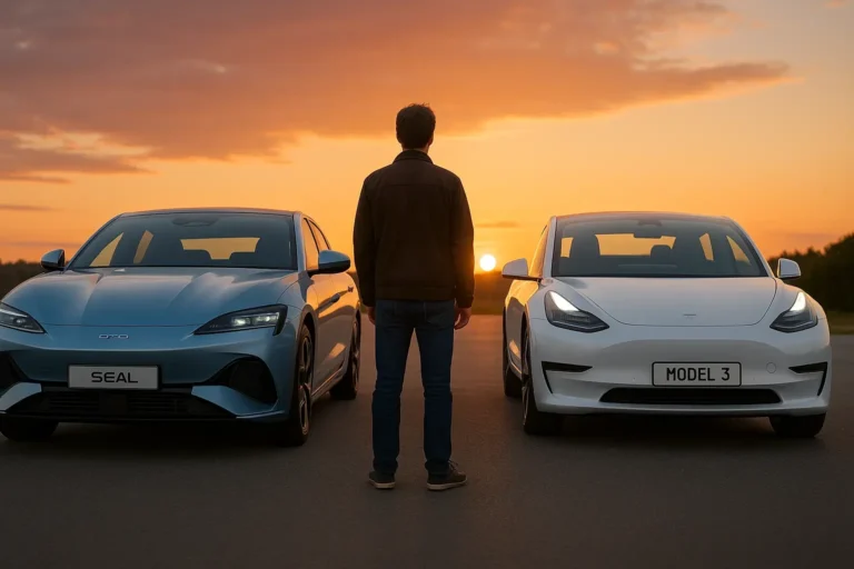 BYD Seal vs Tesla Model 3 : duel de berline électrique