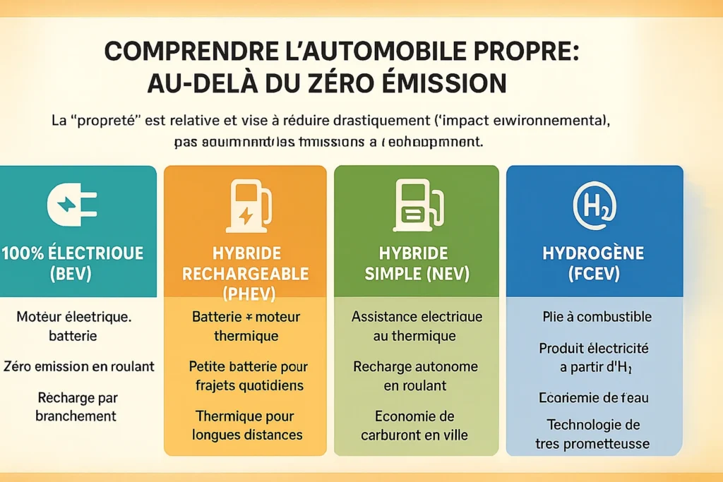 comprendre automobile propre