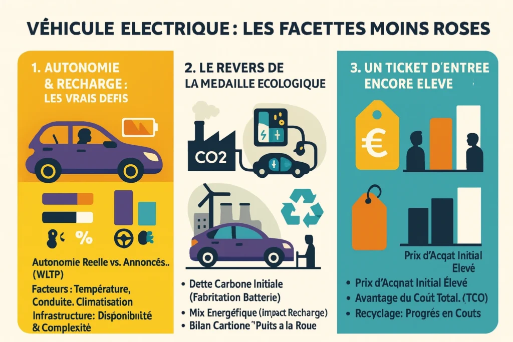 véhicule électriques les facettes les moins roses