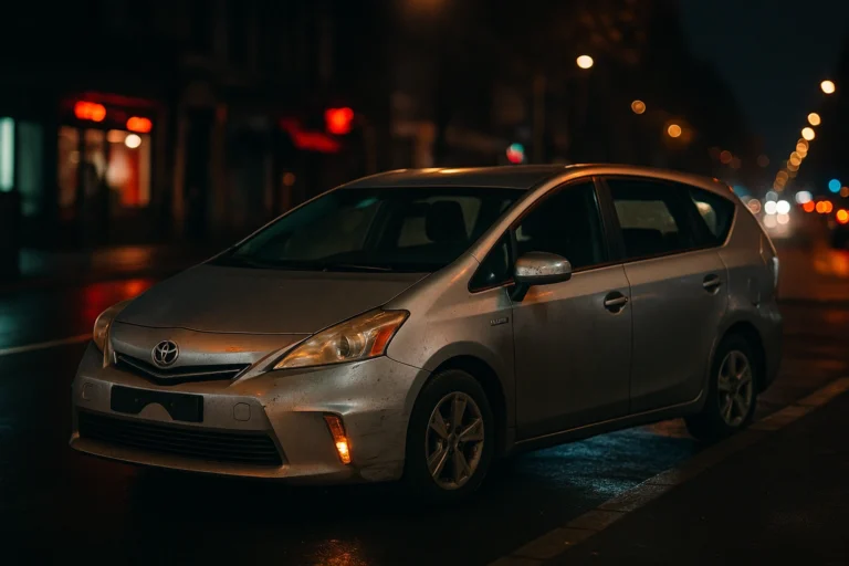 Voiture Heetch, une Toyota Prius