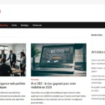 interface web de digital-actu.fr
