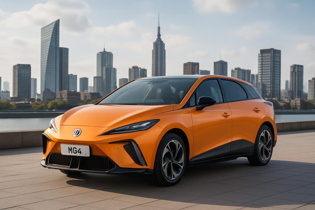 MG4 orange XPower 64 kWh