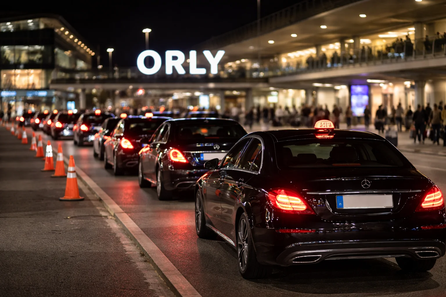 Opération zéro VTC le soir à Orly