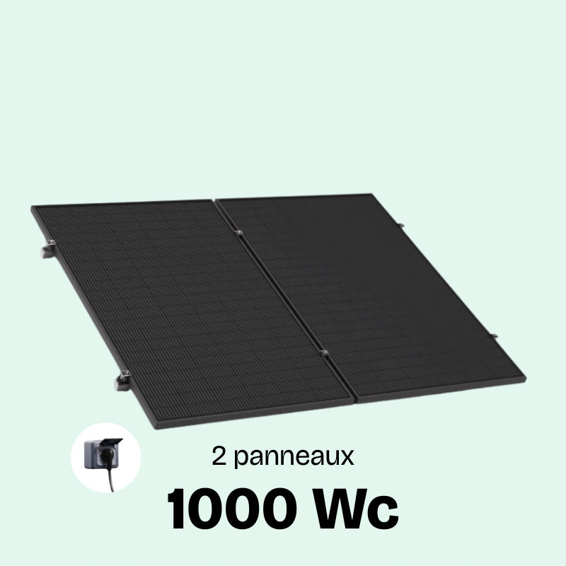 panneaux solaire Sunethic kit F1000 plug and play