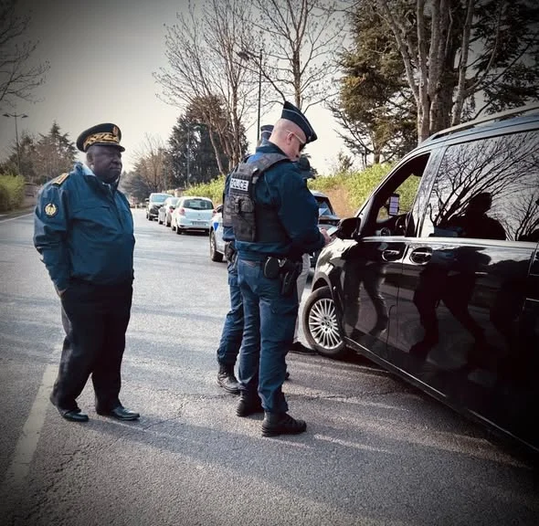 contrôles VTC à disneyland paris sous l’impulsion du sous-prefet Alain Ngouoto
