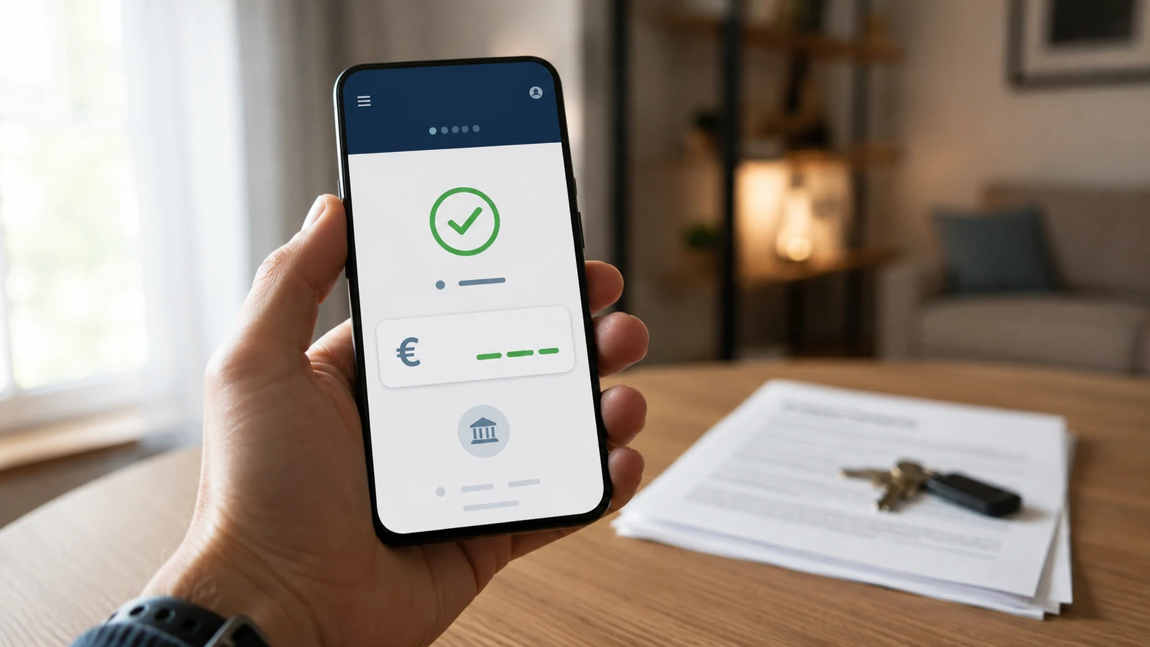 faire un chèque de caution sans chéquier avec un smartphone