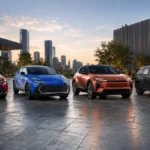 4 véhicules Toyota