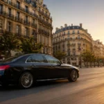 Mercedes classe E avec un contrat d'assurance VTC
