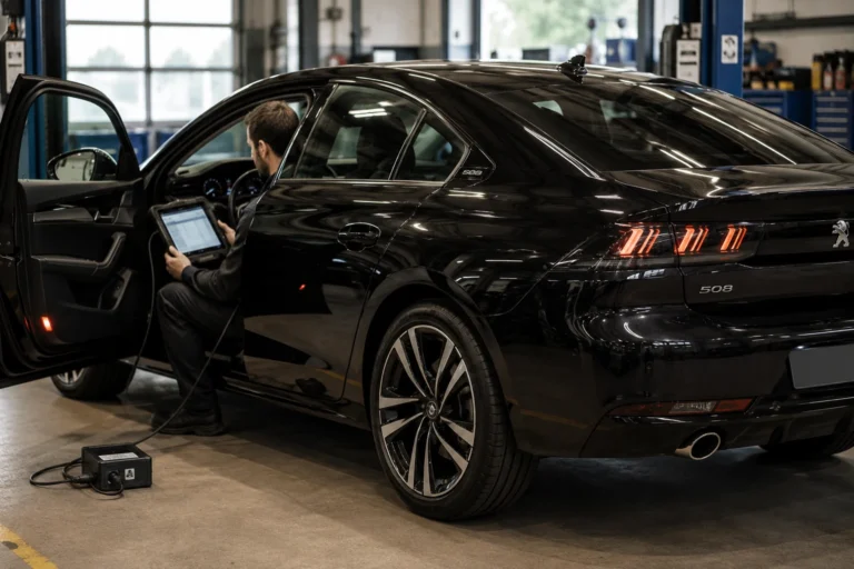 Peugeot 508 équipé d'une boite bmp6