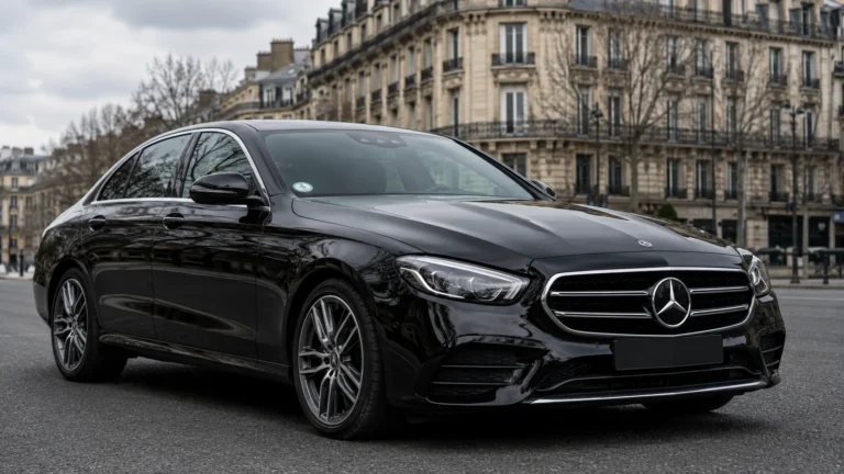 Chauffeur VTC en Mercedes à Paris