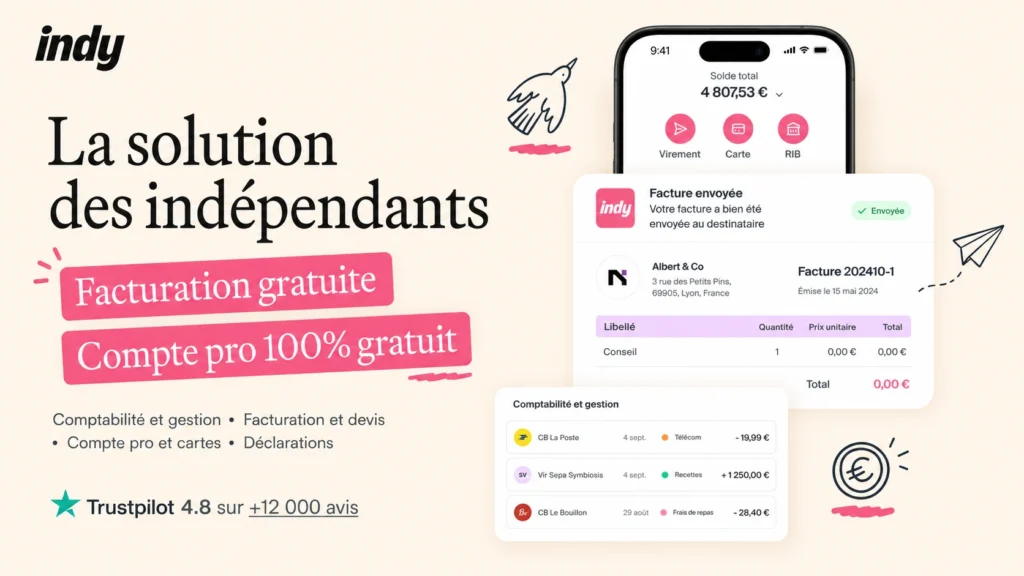 Indy, la solution idéal pour les indépendants