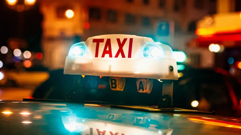 lumineux Taxi