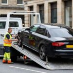 Véhicule immobilisé en panne à Paris