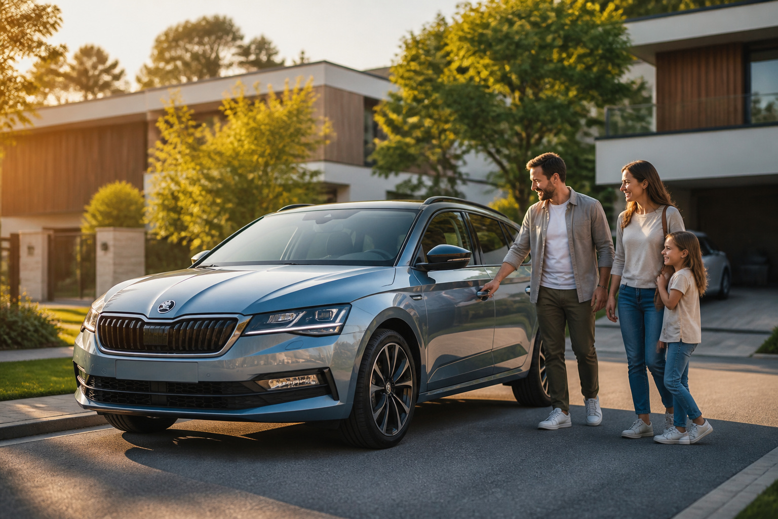 Nouvelle skoda joie familiale