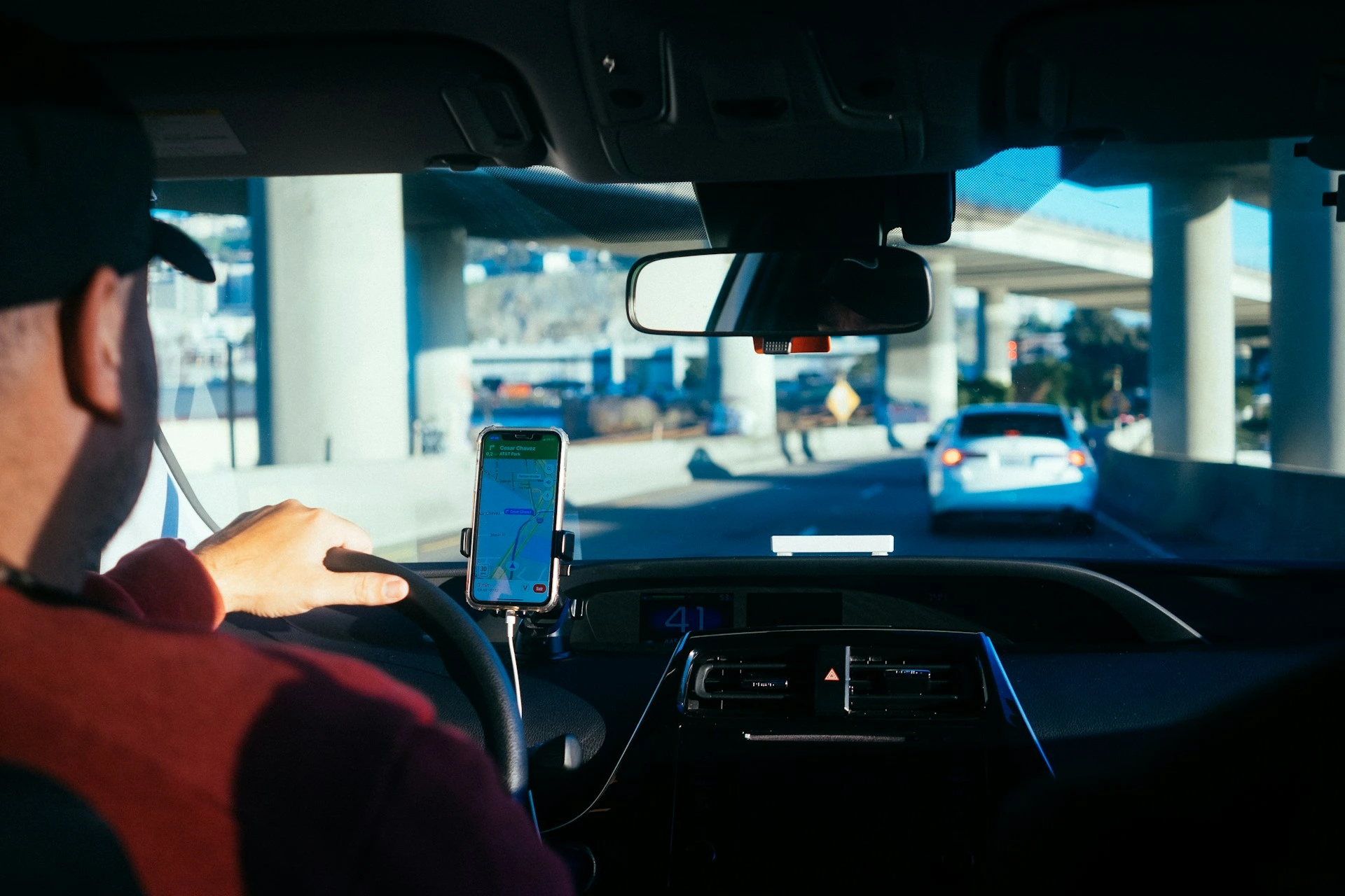 Chauffeur Stairling qui travaille sur Uber