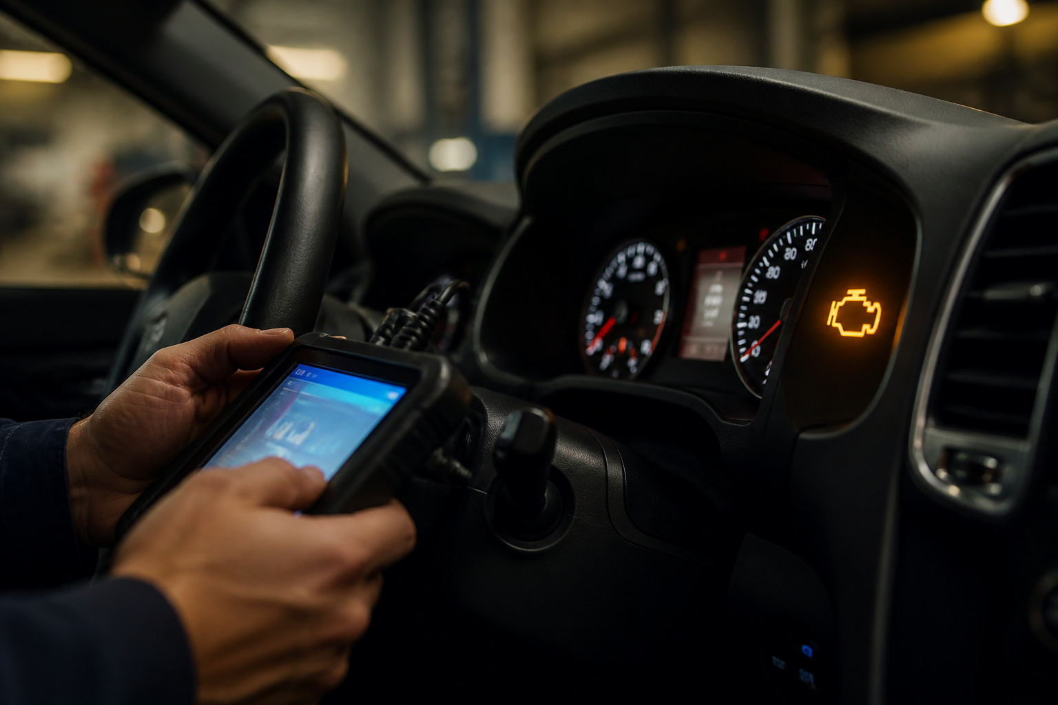 Diagnostic auto voyant moteur allume