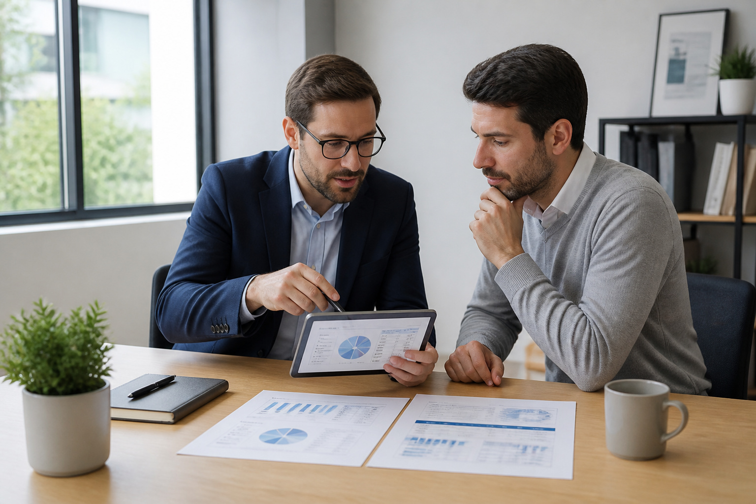 Analyse de rapport en bureau