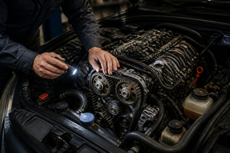 Inspection moteur auto